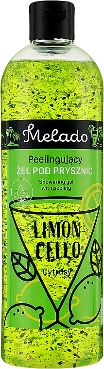 Гель для душу зі скрабом "Лімончелло" - Natigo Melado Shower Gel Limoncello — фото N1