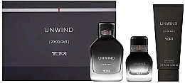 Tumi Unwind - Набор (edp/100ml + edp/30ml + sh/gel/200ml) — фото N1