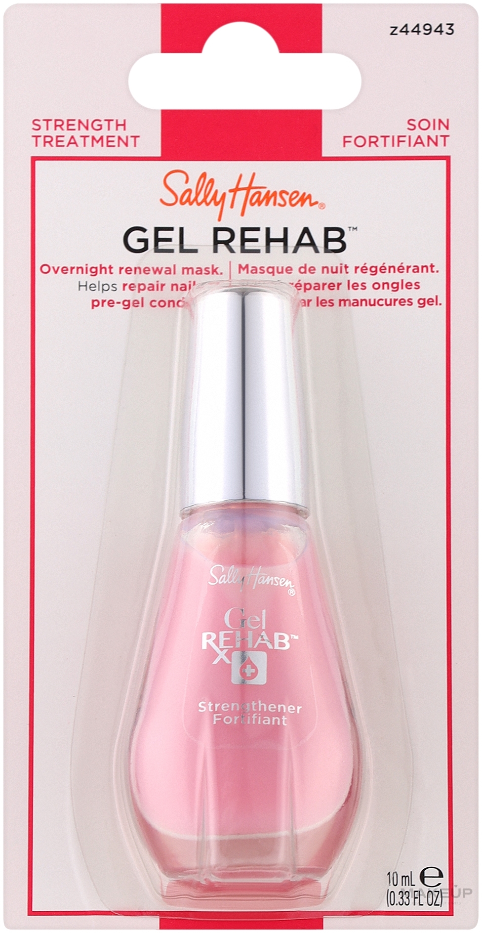 Гель для восстановления ногтей - Sally Hansen Gel Rehab X Strengthener — фото 10ml