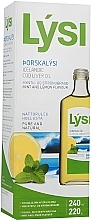 Омега-3 риб'ячий жир з печінки тріски з вітамінами А+ Д+ Е - Lysi Icelandic Cod Liver Oil Mint & Lemon Flavor (скляна пляшка) — фото N6