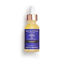 Масло придающее сияние - Makeup Revolution Skincare Night Restore Oil — фото N1