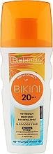 Увлажняющий солнцезащитный лосьон для загара SPF 20 - Bielenda Bikini — фото N1