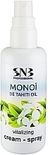 Крем-спрей для кожи с маслом монои - SNB Professional Vitalizing Cream-Spray Monoi De Tahiti — фото N1