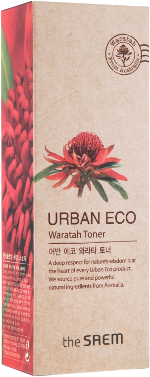 Тоник с экстрактом телопеи - The Saem Urban Eco Waratah Toner — фото N3