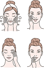 Несмываемая пенка для удаления макияжа с лица, глаз и губ - Sampar Dry Cleansing Foaming — фото N5