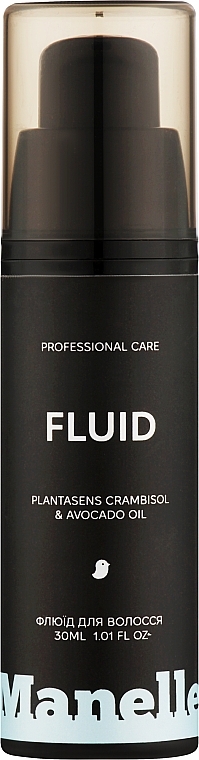 Флюїд для професійного догляду за білявим волоссям - Manelle Professional Care Plantasens Crambisol & Avocado Oil Fluid — фото N2