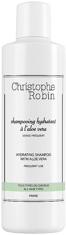 Зволожувальний шампунь з алое вера - Christophe Robin Hydrating Shampoo with Aloe Vera — фото N1