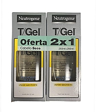 Парфумерія, косметика Набір - Neutrogena Anti-dandruff Shampoo For Dry Hair T/Gel (shmp/2x250ml)