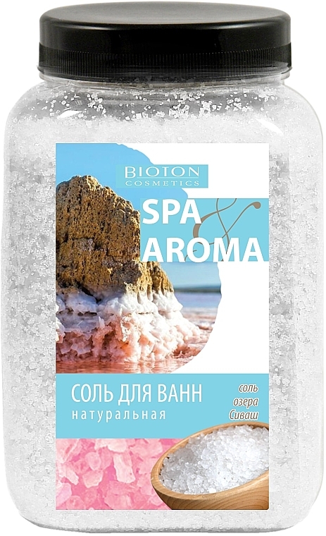 Морская соль для ванн природная с экстрактом ламинарии и комплексом морских минералов - Bioton Cosmetics Sea Salt — фото N3