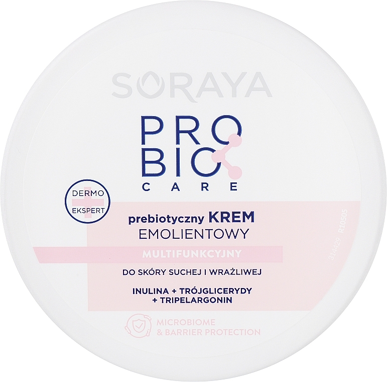 Пробіотичний крем для сухої та чутливої шкіри - Soraya Probio Care Emollient Cream — фото N1