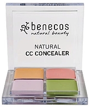 Палетка коректорів для обличчя - Benecos Natural CC Concealer — фото N1