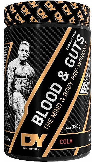 Предтренировочный комплекс "Кола" - DY Nutrition Blood&Guts Cola — фото N1