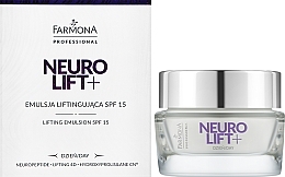 Эмульсия-лифтинг для лица - Farmona Professional Neurolift+ Face Lifting Emulsion SPF 15 — фото N2