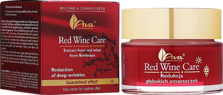 Дневной крем для зрелой кожи - AVA Laboratorium Red Wine Care Day Cream — фото N2