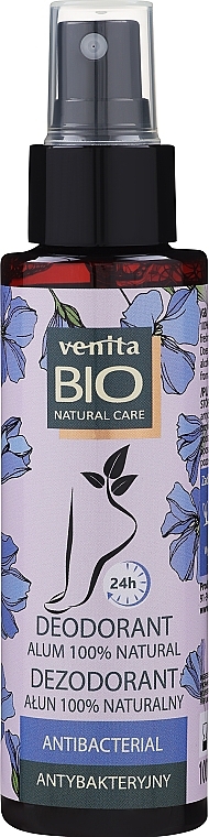 Дезодорант для ног - Venita Bio Natural Care Deo — фото N1