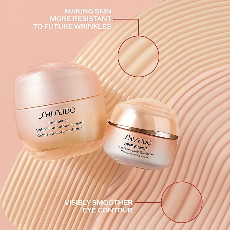 Крем для очей - Shiseido Benefiance ReNeuraRED Technology Wrinkle Smoothing Eye Cream — фото N8