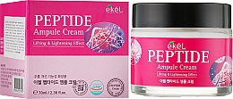 Духи, Парфюмерия, косметика Ампульный крем для лица с пептидами - Ekel Peptide Ampule Cream Lifting & Lightening Effect