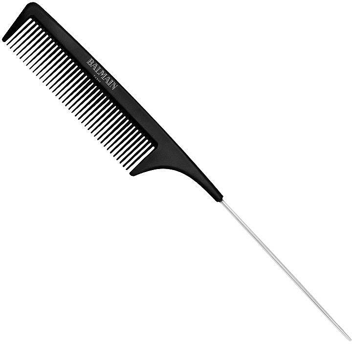 Карбоновая расческа с длинной ручкой - Balmain Paris Hair Couture Advanced Carbon Tail Comb — фото N1