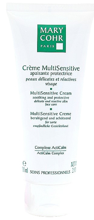 Успокаивающий крем для лица - Mary Cohr MultiSensitive Cream (туба) — фото N1