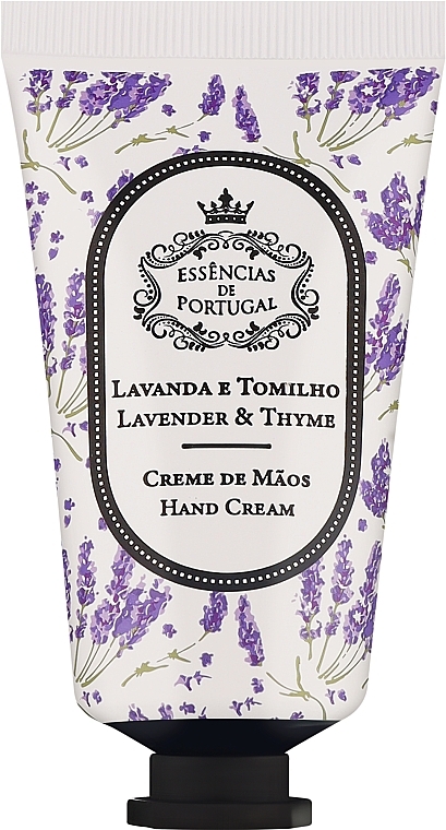 Крем для рук "Лаванда та чебрець" - Essencias De Portugal Natura Hand Cream Lavender & Thyme