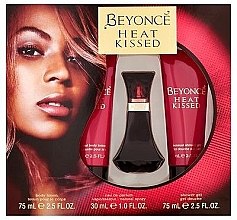 Духи, Парфюмерия, косметика Beyonce Heat Kissed - Набор (edp/30ml + b/lot/75ml + sh/gel/75ml)