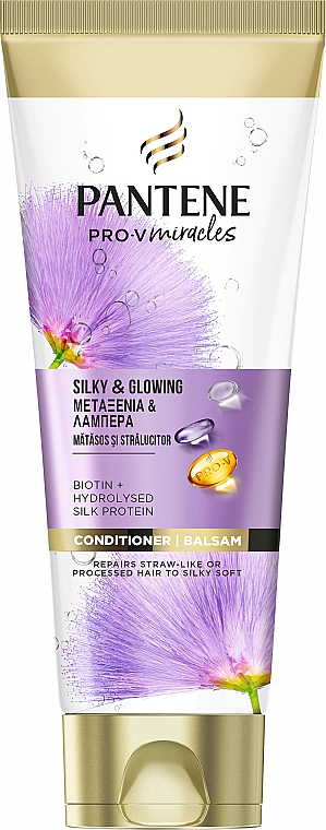 Кондиционер для волос Pantene Pro-V Miracles - Silk y & Glowing Conditioner — фото N1