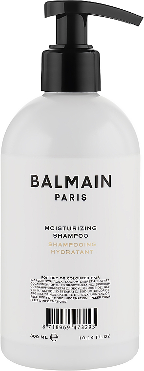 Увлажняющий шампунь для волос - Balmain Paris Hair Couture Moisturizing Shampoo
