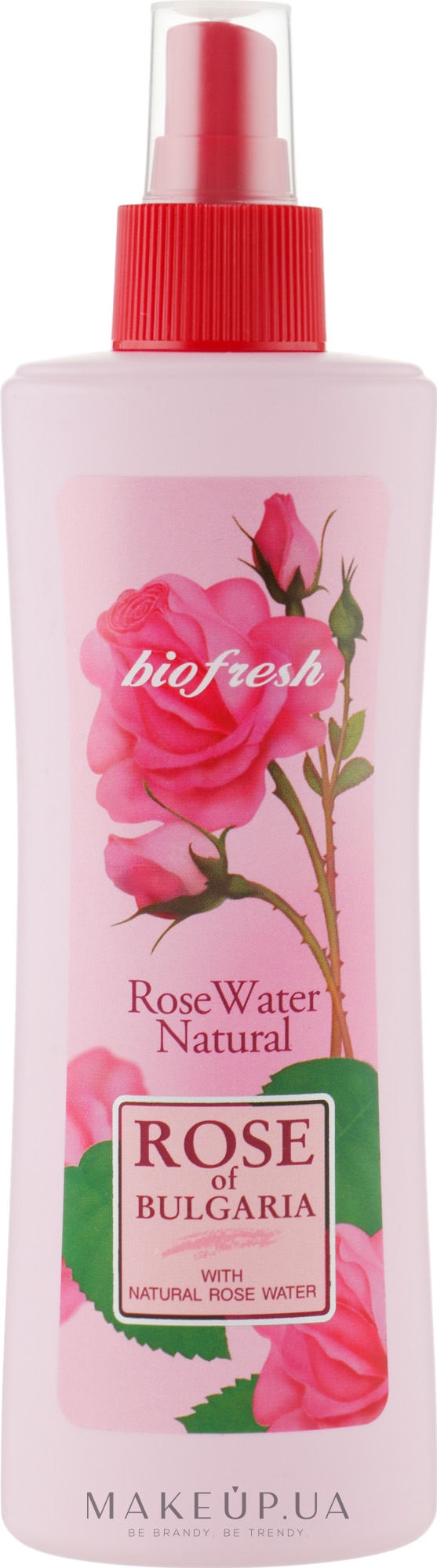 Трояндова вода з пульверизатором - BioFresh Rose of Bulgaria Rose Water Natural — фото 230ml
