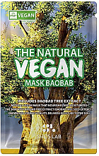 Парфумерія, косметика Тканинна маска для обличчя "Баобаб" - She’s Lab The Natural Vegan Mask Baobab