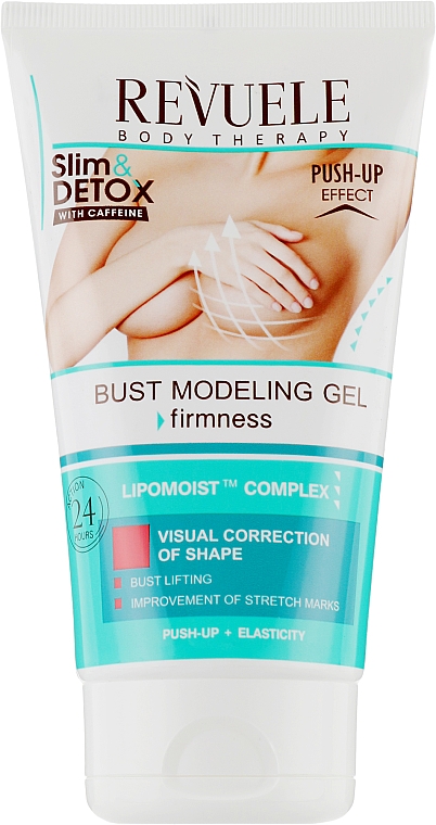 Моделирующий гель для бюста - Revuele Slim&Detox Bust Modelling Gel