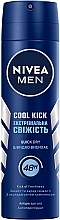 Антиперспірант "Заряд прохолоди", спрей - NIVEA MEN Cool Kick Anti-Perspirant — фото N1