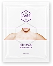 Біоцелюлозна маска для зони декольте - Avif Biocell Bust Mask — фото N1