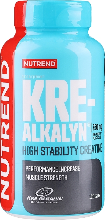 Харчова добавка "Креалкалін", капсули - Nutrend Kre-Alkalyn 750 — фото N1