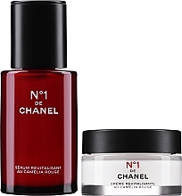 Парфумерія, косметика Набір - Chanel N1 De Chanel Red Camellia Revitalizing Duo (sr/30ml + cr/15ml)
