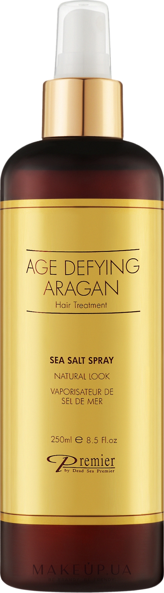 Спрей з морською сіллю для волосся - Premier Age Defying Argan Sea Salt Spray — фото 250ml