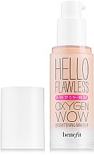 Парфумерія, косметика РОЗПРОДАЖ Тональна основа - Benefit Hello Flawless Oxygen Wow SPF25 PA+++ (тестер)*