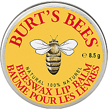 Духи, Парфюмерия, косметика Бальзам для губ с пчелиным воском, в жестяной коробке - Burt's Bees Beeswax Lip Balm Tin