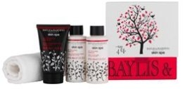 Духи, Парфюмерия, косметика Набор для тела "Дерево жизни" - Baylis & Harding Royale Bouquet Set (sh/gel/100ml + sh/cr/100ml + lot/50ml + f/cloth)