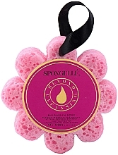 Парфумерія, косметика Пінна багаторазова губка для душу - Spongelle Bulgarian Rose Body Wash Infused Buffer