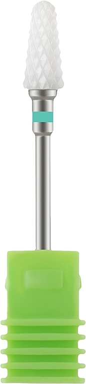 Насадка для фрезера керамическая (С) зеленая, Big Cone 3/32 - Vizavi Professional — фото N1