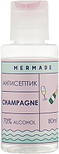 Антисептик для рук "Champagne" - Mermade 70% Alcohol Hand Antiseptic — фото N1
