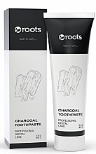 Парфумерія, косметика Зубна паста з активованим вугіллям - Roots Charcoal Toothpaste