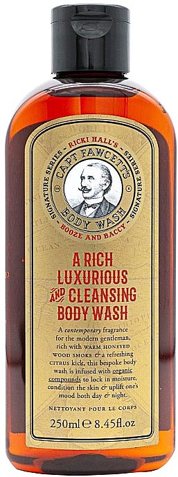Гель для душу - Captain Fawcett Ricki Hall's Booze & Baccy Cleansing Body Wash — фото N1