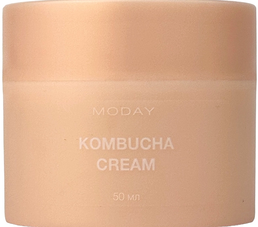 Мультифункціональний двухфазний крем для обличчя на основі ферментованого чорного чаю, астаксатіну та Bix’Activ - MODAY Kombucha Cream — фото N2