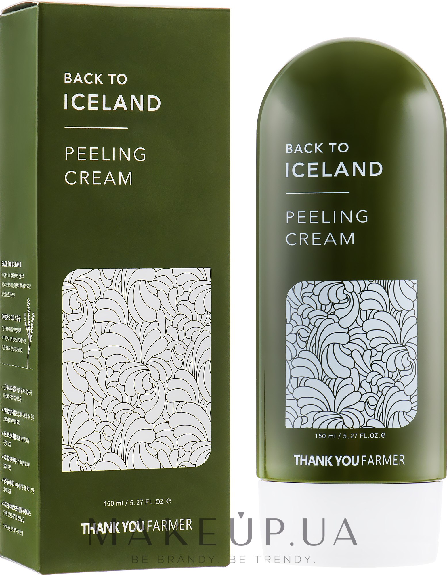Крем-пілінг для обличчя - Thank You Farmer Back To Iceland Cream — фото 150ml