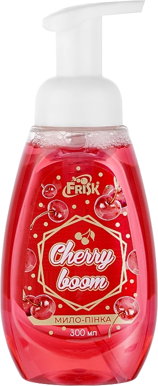 Мыло-пенка «Вишневый бум» - Frisk Cherry Boom — фото N1