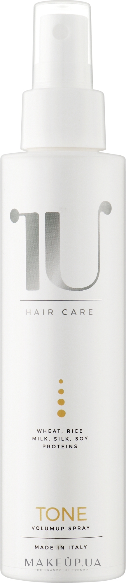 Спрей для об'єму тонкого волосся - Carisma IU Tone — фото 150ml