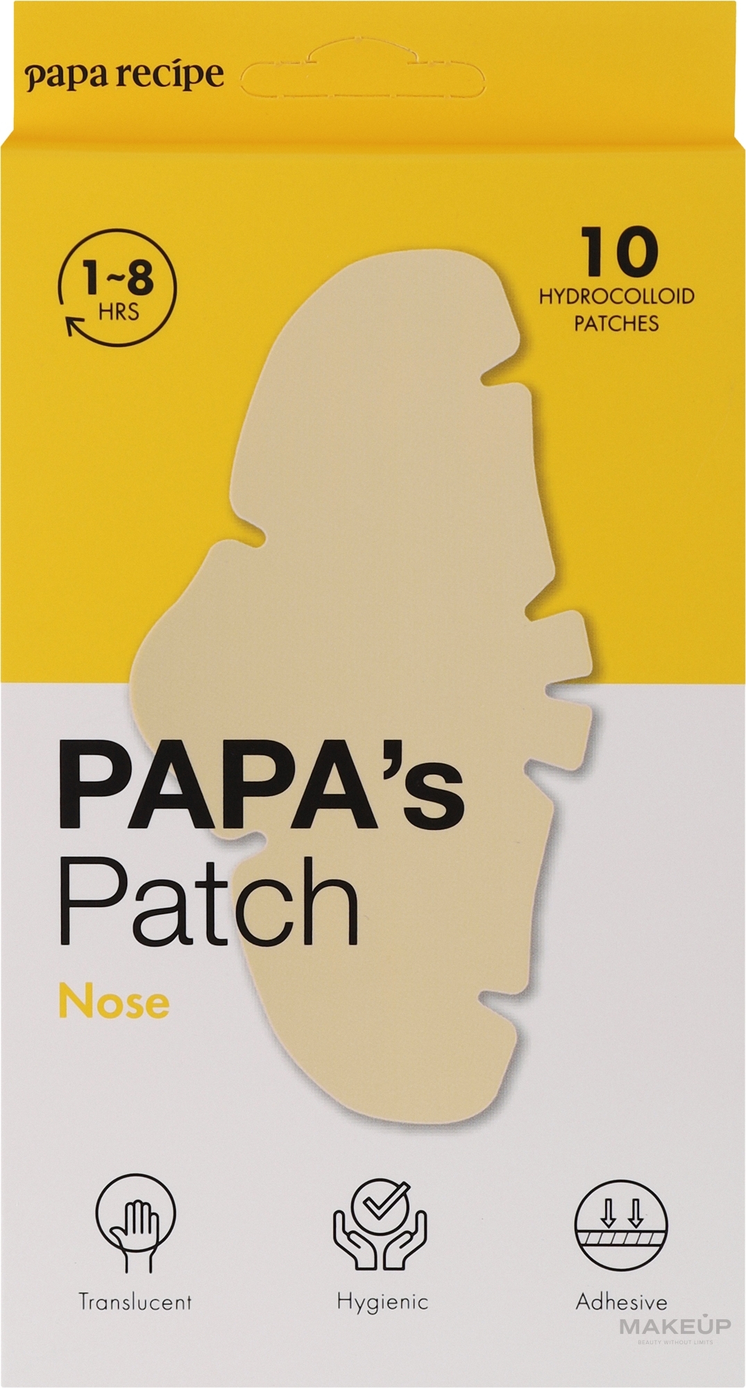 Гідроколоїдні смужки для носа - Papa Recipe Papa's Patch Nose — фото 10шт