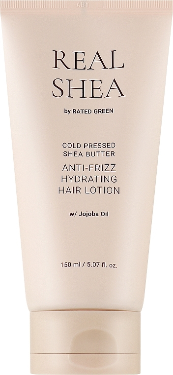 Зволожувальний лосьйон з маслом ши для волосся - Rated Green Real Shea Anti-Frizz Moisturizing Hair Lotion — фото N1