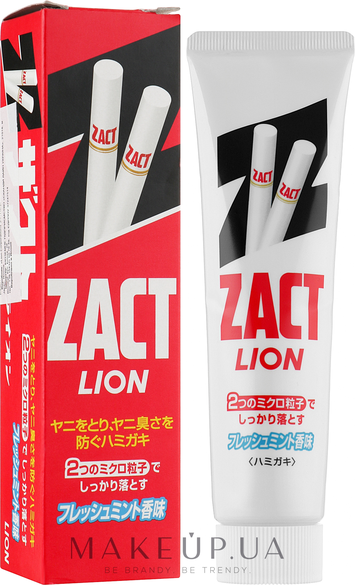 Зубная паста для курильщиков - Lion Zact Toothpaste — фото 150g